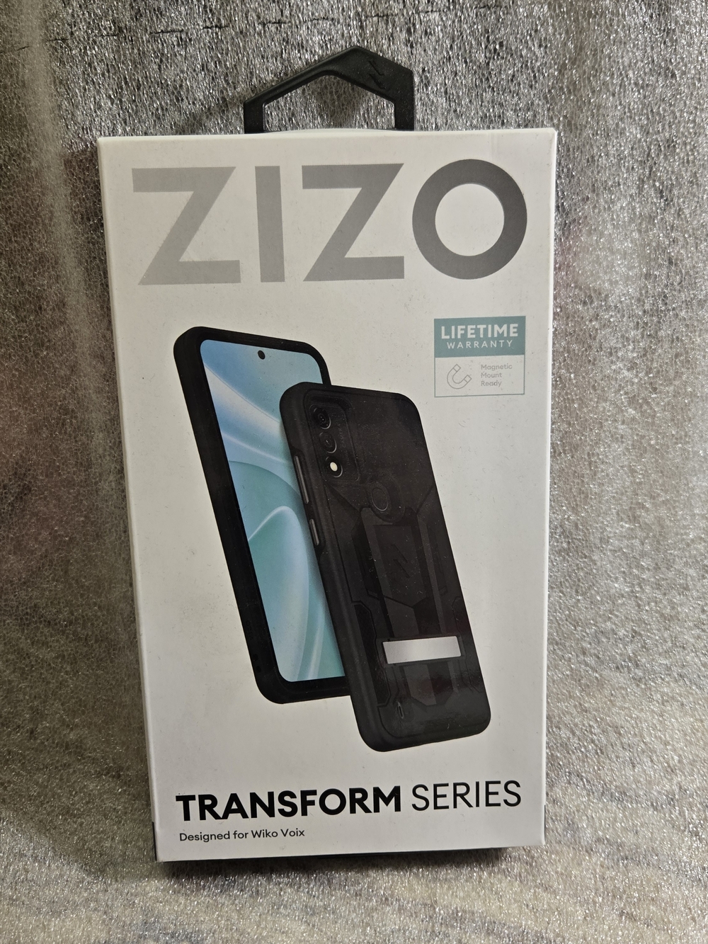 Zizo Transform Series Rugged Phone Case for Wiko Voix - Black